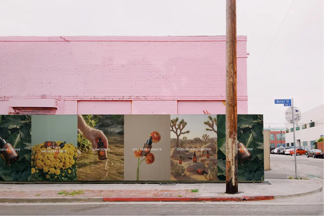 The loop, outdoors — Hoarding — all five frames in sequence