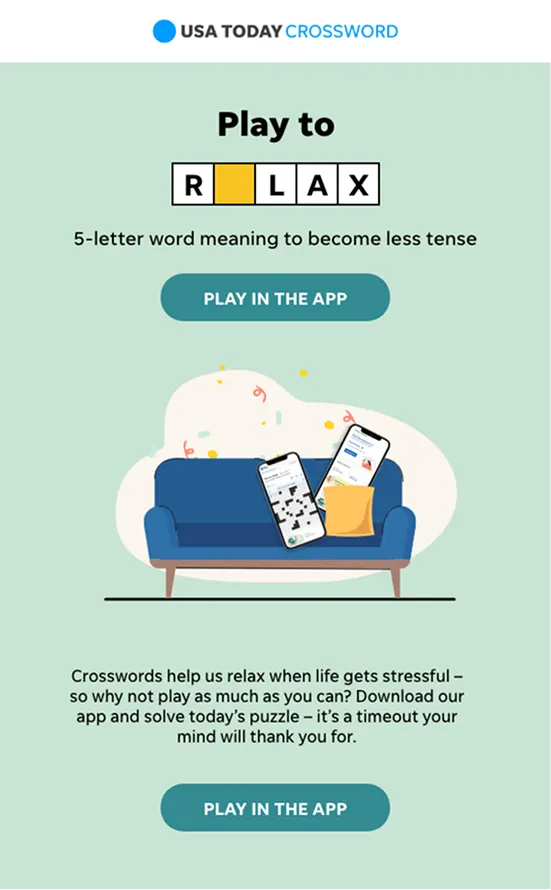 Play to relax — Play as a way to unwind