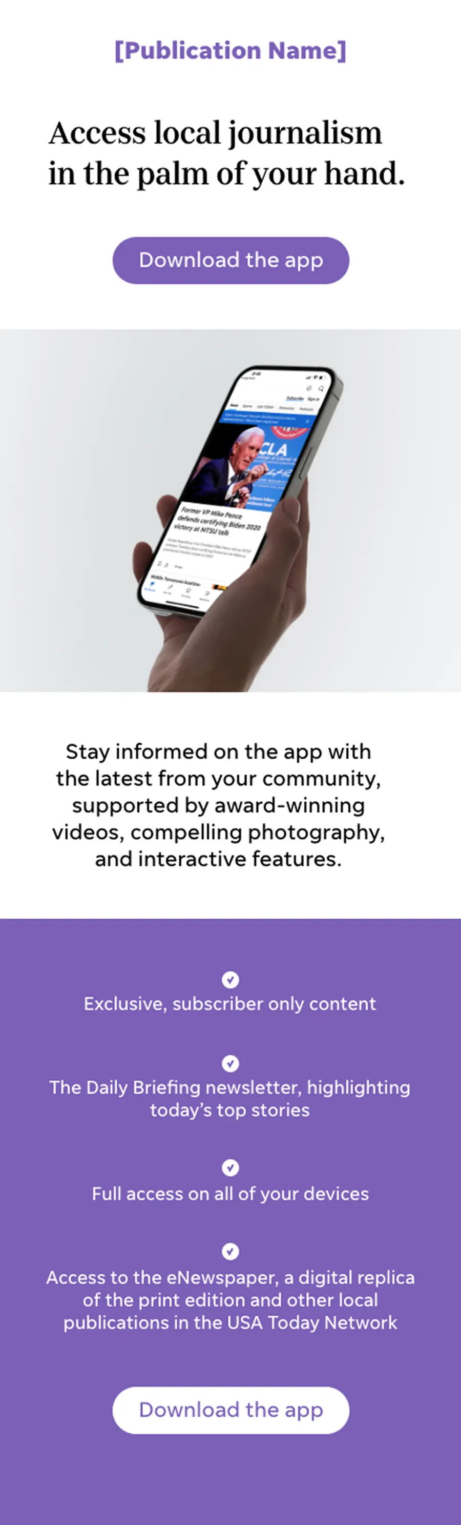 Activation — Drives the app download